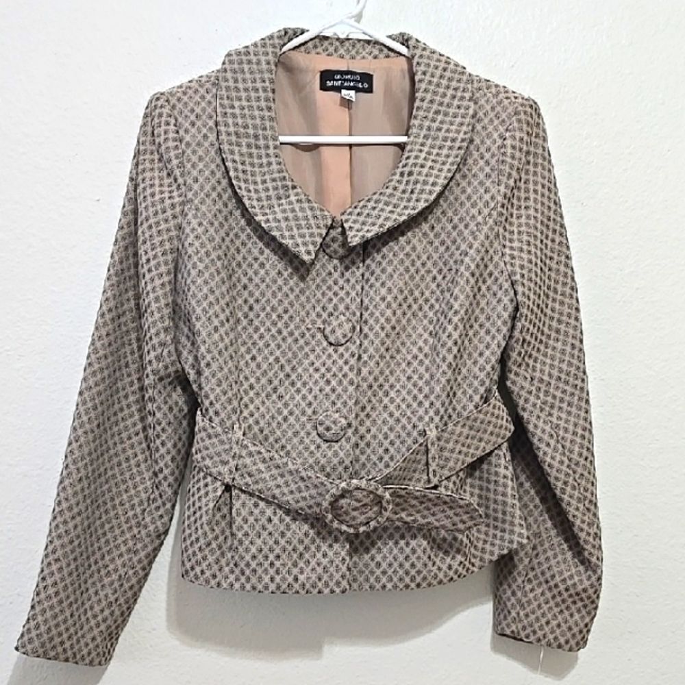 Giorgio Sant' Angelo Patterned Women's Jacket 10
